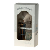 Maileg Winter Mouse with Ski Set, Big Brother PRE-ORDER eta Dec 23 (8534066102559)