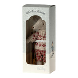 Maileg Winter Mouse with Ski Set, Mum PRE-ORDER eta Dec 23 (8534078783775)