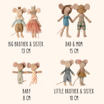 Maileg Clothes and Bag for Mum Mouse (8220894593311)