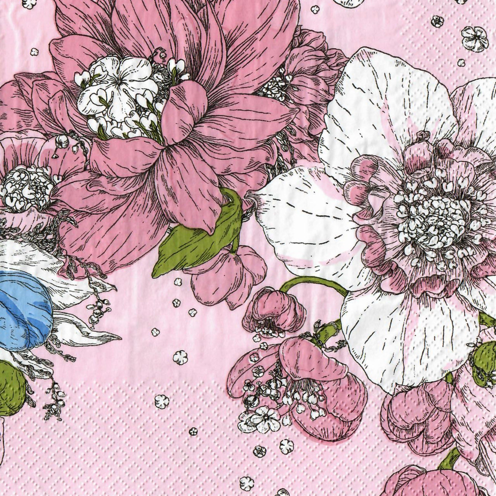 Midwinter Sydantalvi Pink Serviette 20-Pack, Large 33cm (9204073595167)