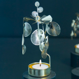 Sun Tea Light Carousel Chime, Gold (10249540010271)