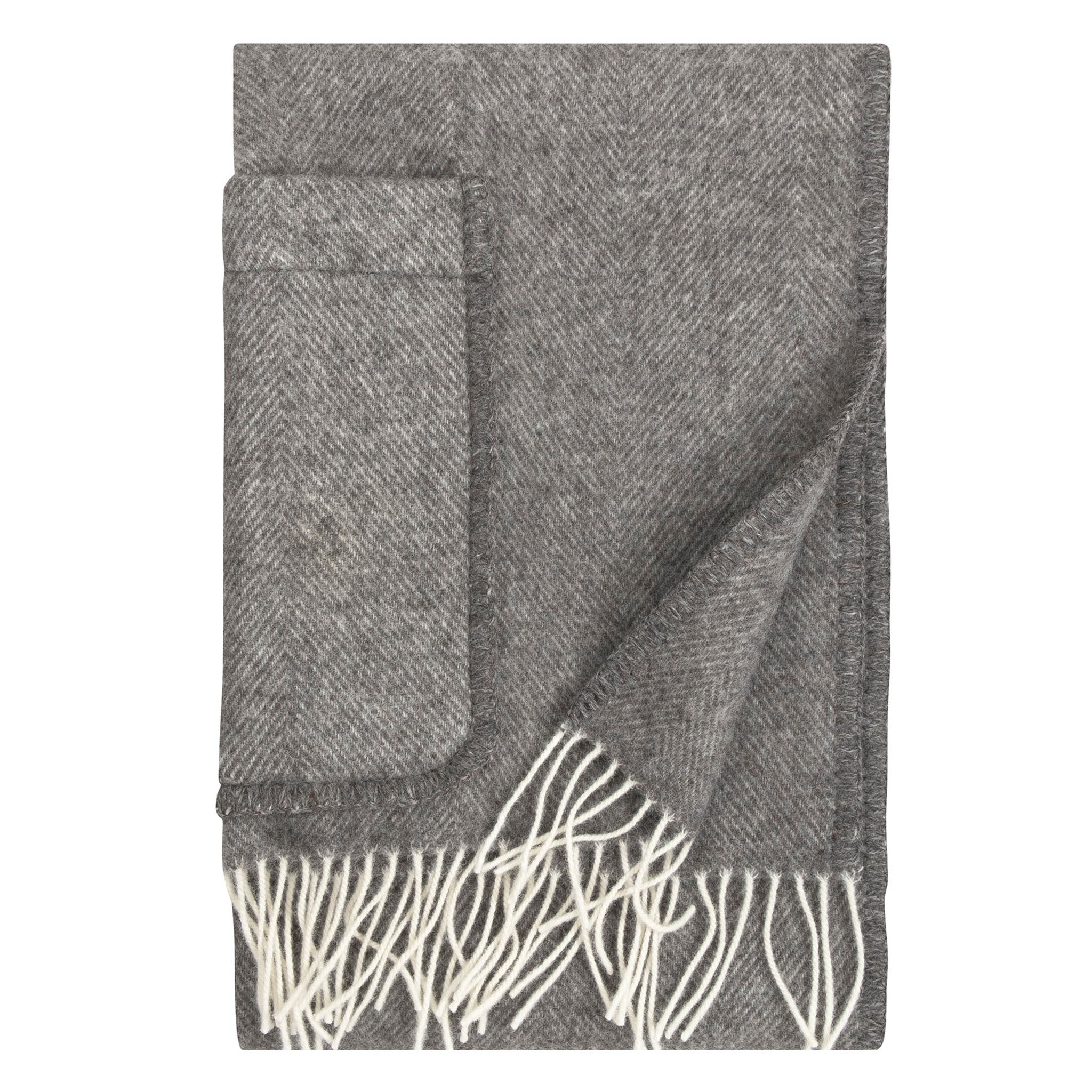 Arvo 100% Wool Pocket Shawl, Nature's Brown (10152667840799)