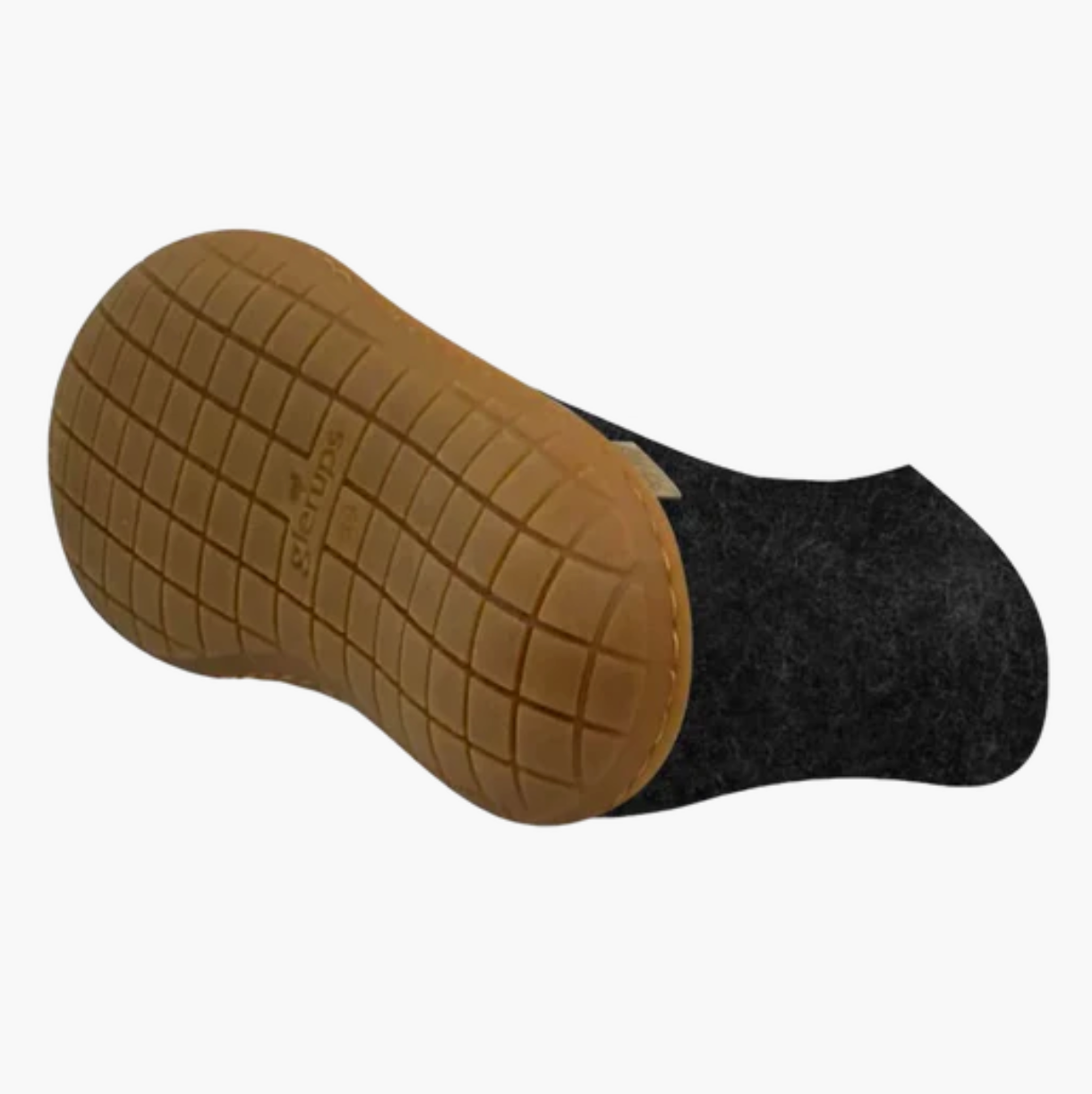 Glerups The Boot Charcoal - Honey Rubber Sole (10093859930399)