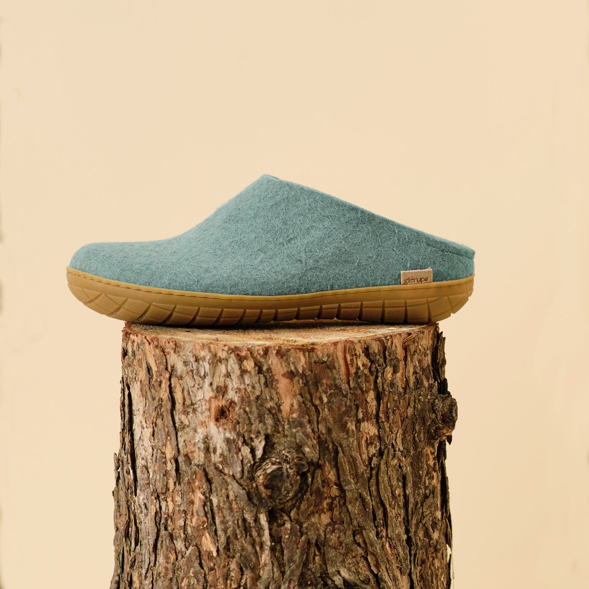 Glerups The Slip On North Sea - Honey Rubber Sole (8982015770911)