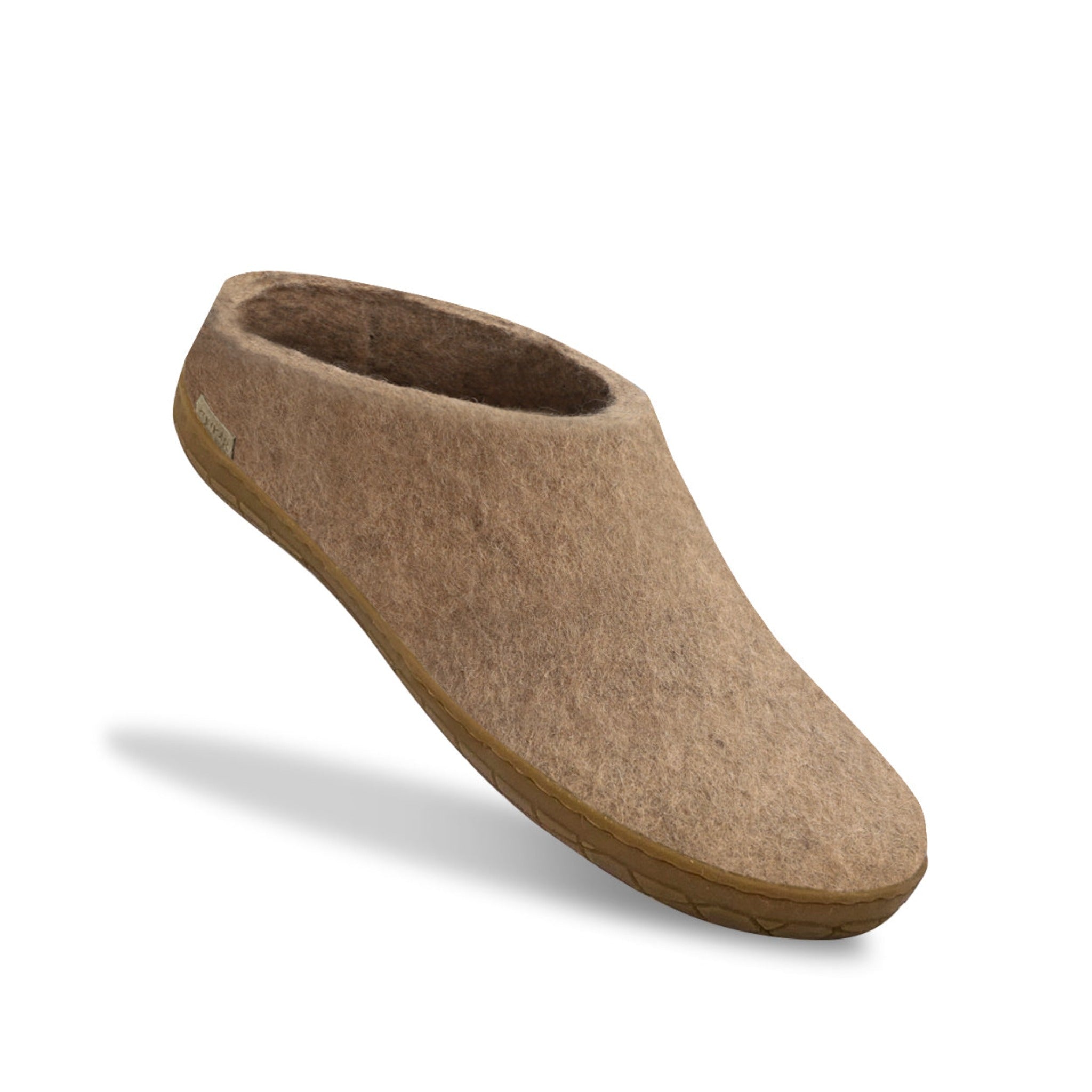 Glerups The Slip On Sand - Honey Rubber Sole (8982013378847)