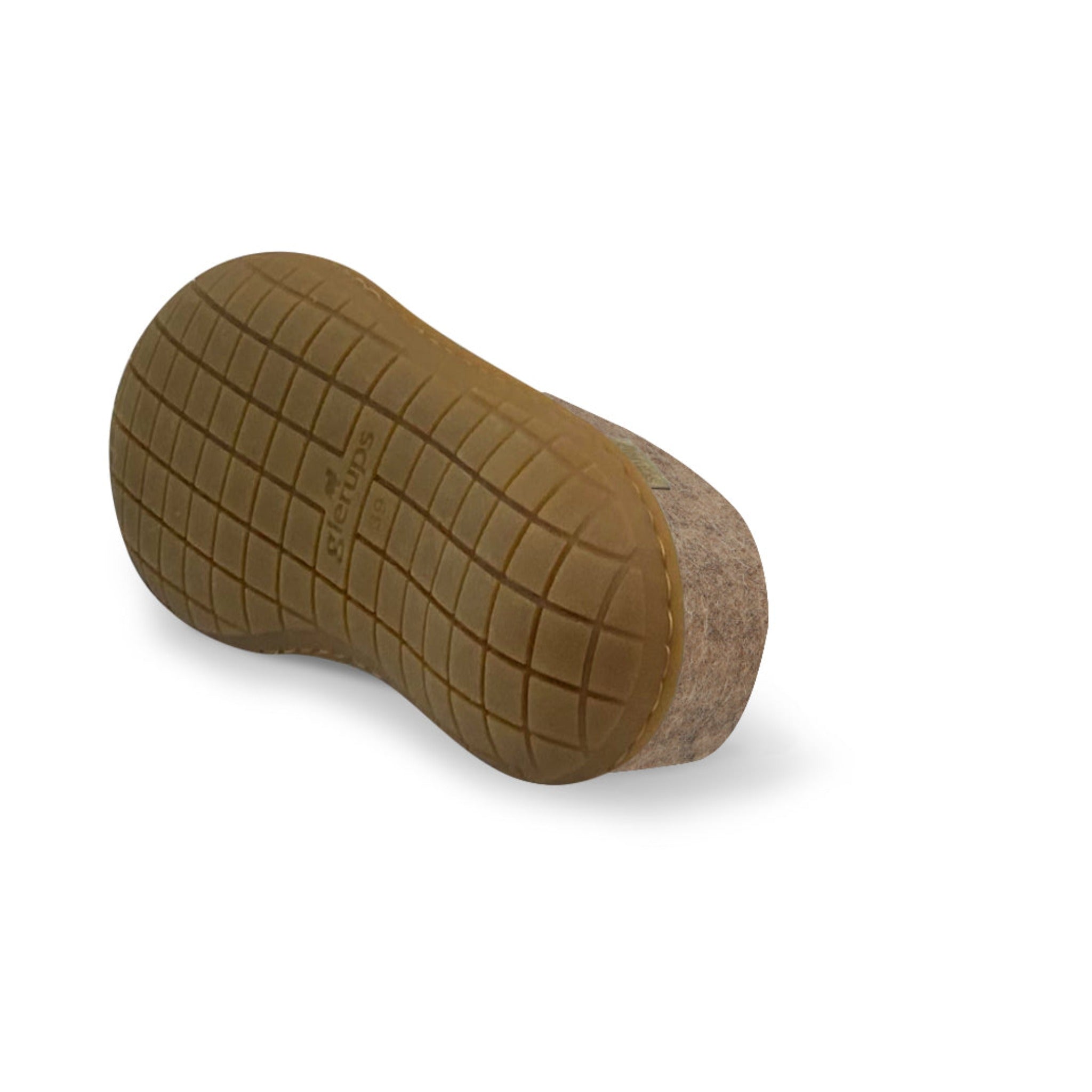Glerups The Slip On Sand - Honey Rubber Sole (8982013378847)