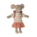 Maileg Tricycle Mouse Big, Coral 2024 (8155939668255)