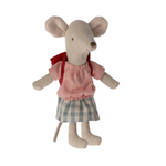 Maileg Tricycle Mouse Big Sister, Red 2024 (8155934687519)