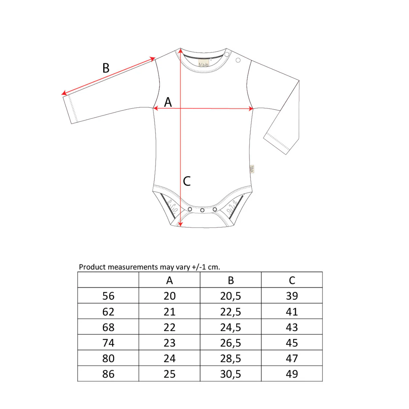 Ma-ia Baby Body Bear, Green (10223703425311)