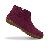 Glerups The Boot Cranberry - Honey Rubber Sole (10093861372191)