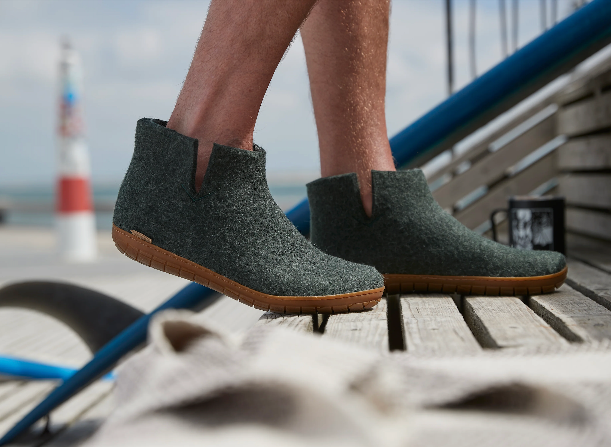 Glerups The Boot Forest - Honey Rubber Sole (10093873529119)