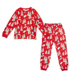 Moomin Winter Night Kids Pyjamas, Dark Red (8745541533983)