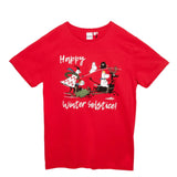 Moomin Oiva T-Shirt Winter Solstice, Red (8745369174303)