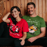 Moomin Oiva T-Shirt Winter Solstice, Red (8745369174303)