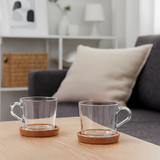 Ikea 365+ Cork Coaster, 10cm (9217084162335)