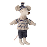 Maileg Winter Mouse Dad Ski Set 2024 ETA November 2024 (9382491685151)