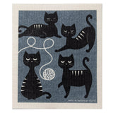 100% Biodegradable Dishcloth, Cat Family (8605392929055)