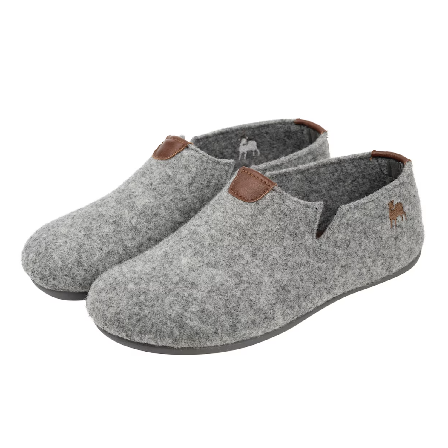 Elma Wool Blend Slipper, Grey (10227211239711)