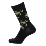 Frog Merino Socks, Black (10186342498591)