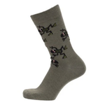 Frog Merino Socks, Olive (10186342596895)