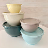 Ikea Garnityren Bowl with Lid, Set of 5 (9139811647775)