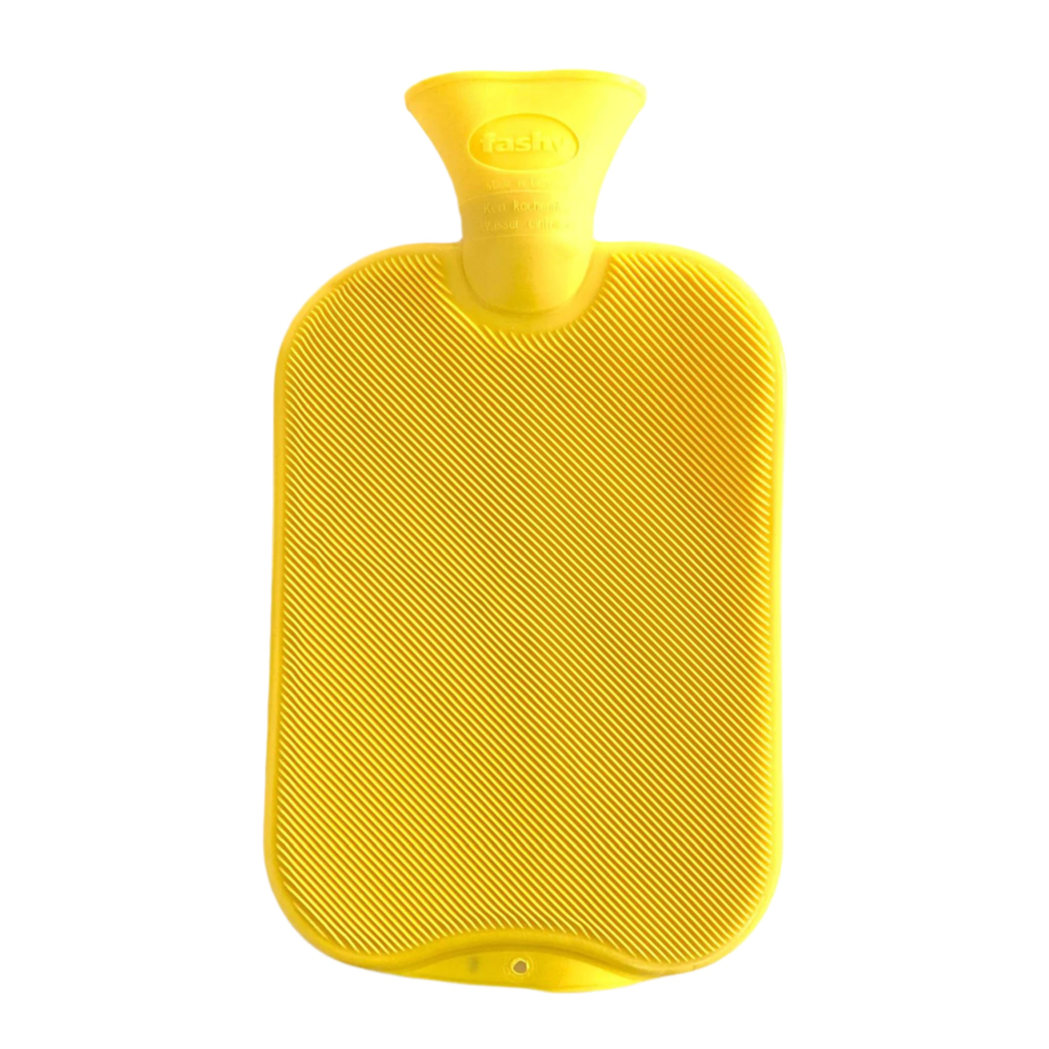 Fashy Hot Water Bottle Single Rib, Yellow (10144092979487)