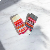 Happy Merino Socks, Off White (10186475471135)