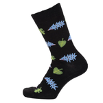 Hedgehog Merino Socks, Black (10186467967263)