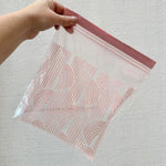 Ikea Istad Zip-Lock Bag, Pink 2.5L (8774856638751)
