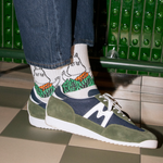 Moomin 80 Men's Retro Socks, Jungle, White (10233100501279)