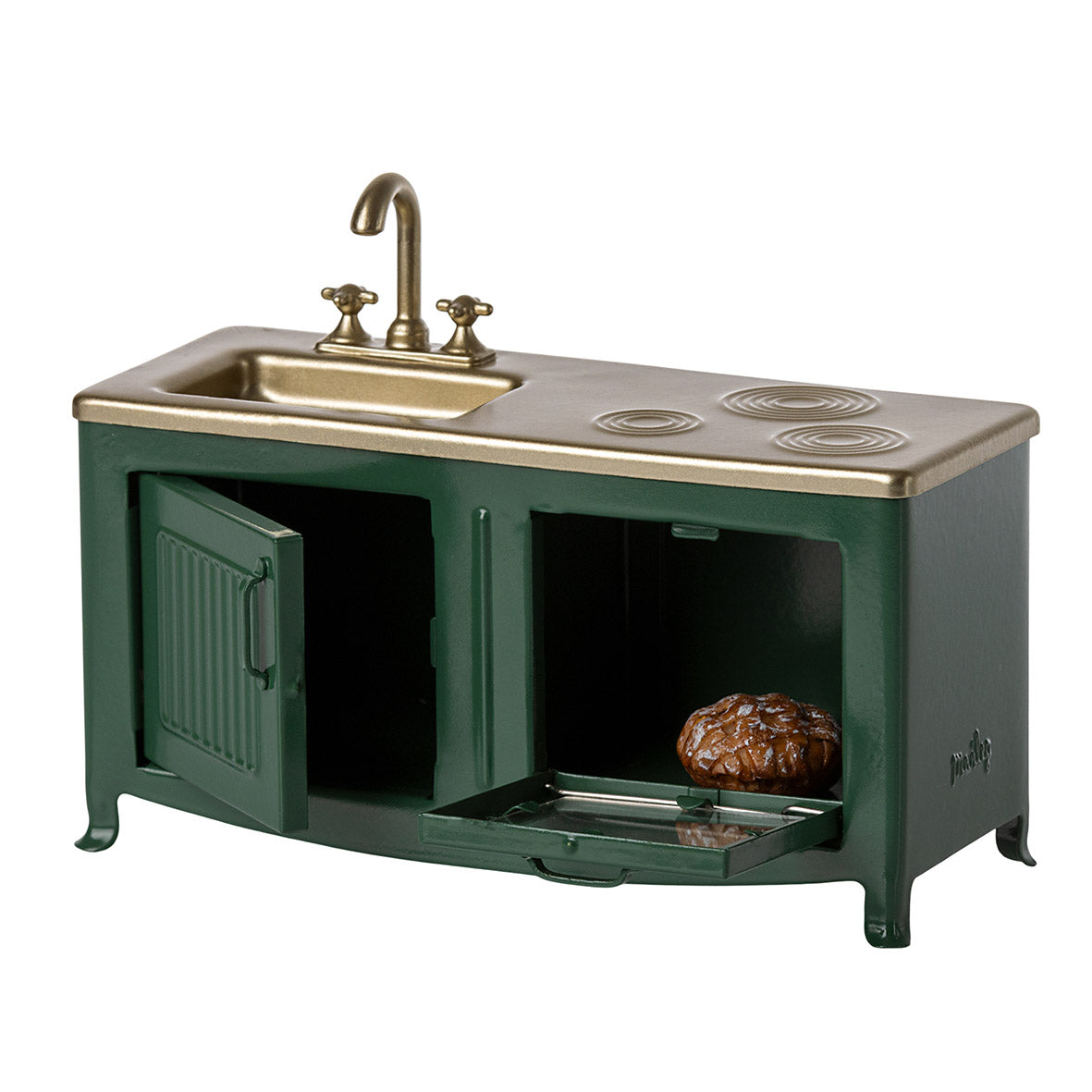 Maileg Kitchen for Mouse, Green PRE-ORDER eta Dec 23 (8532722090271)