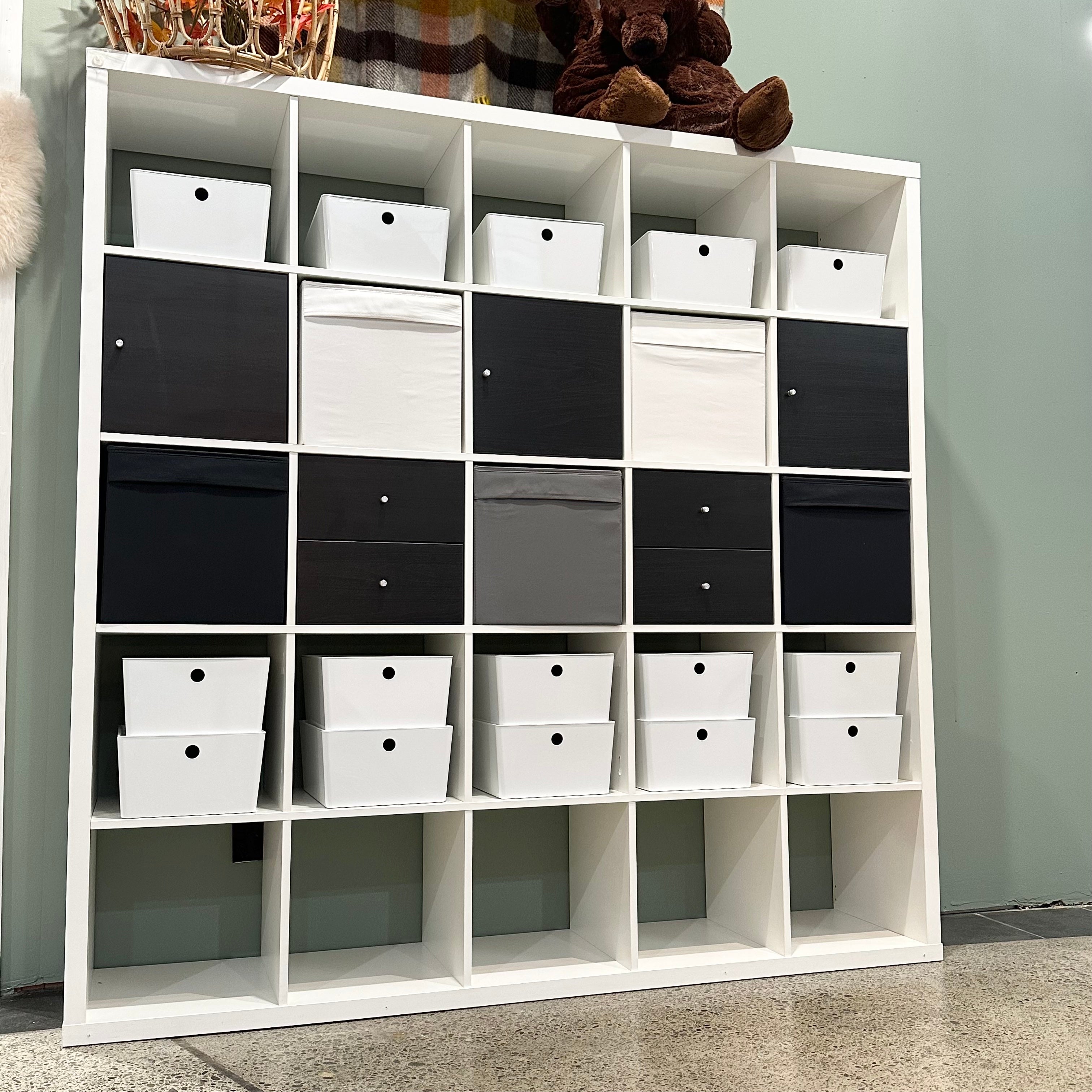 Ikea Kallax 5x5 Shelving Unit, 182x182cm, White (1564819973)