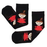 Little My Planning Tricks Women's Socks, Black (9536213221663)