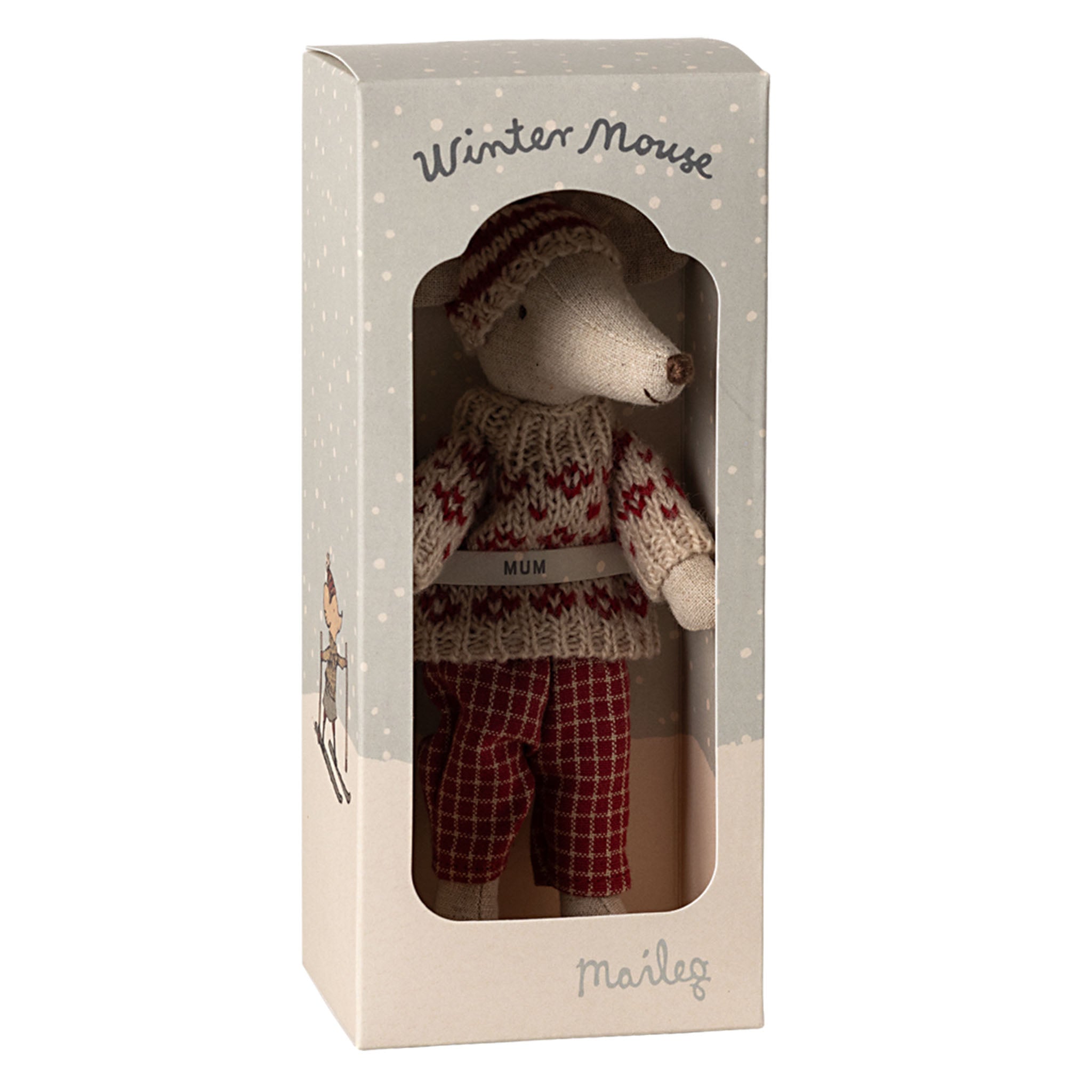 Maileg Winter Mouse Mum Ski Set 2024 ETA November 2024 (9382490767647)