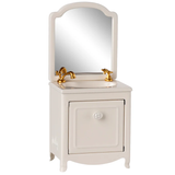 Maileg Miniature Sink Dresser & Mirror, Off White (10244238180639)