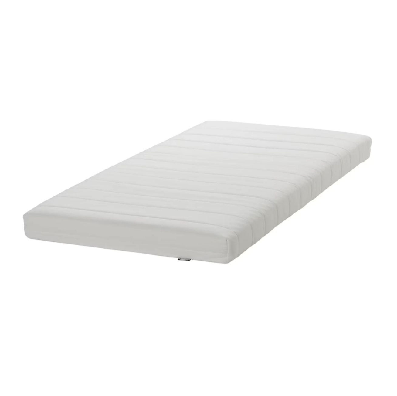 Ikea Kura Reversible Bed, 90x200cm, White / Pine inc. 1x Mattress (10155707367711)