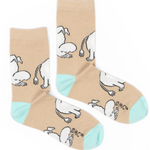 Happy Moomin Womens Socks, Beige (10232050712863)