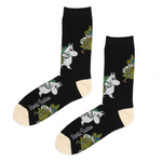 Moomin Adventure Men's Socks, Black (10237344383263)