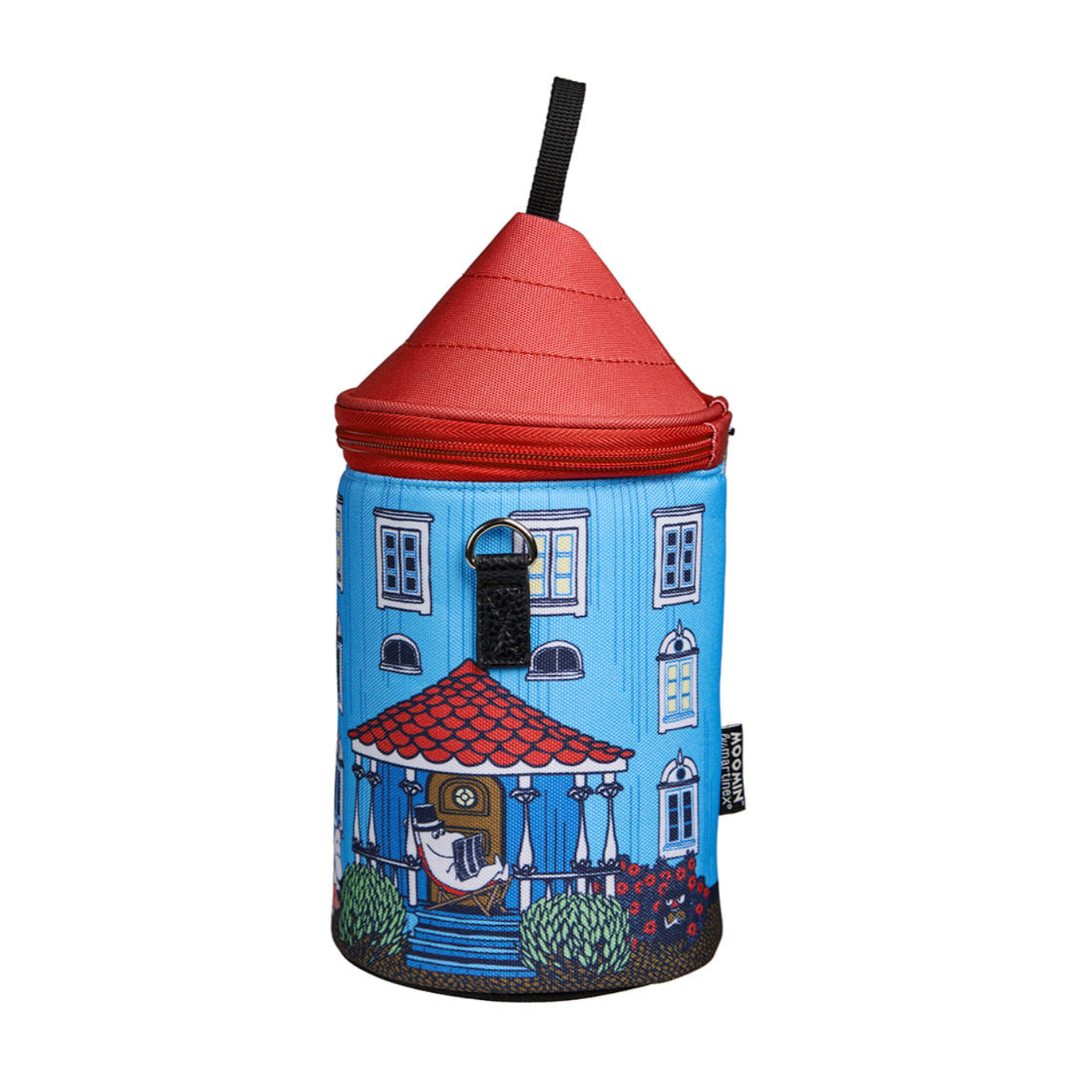 Moomin Shoulder Bag Moominhouse, Blue-Red (10219271192863)