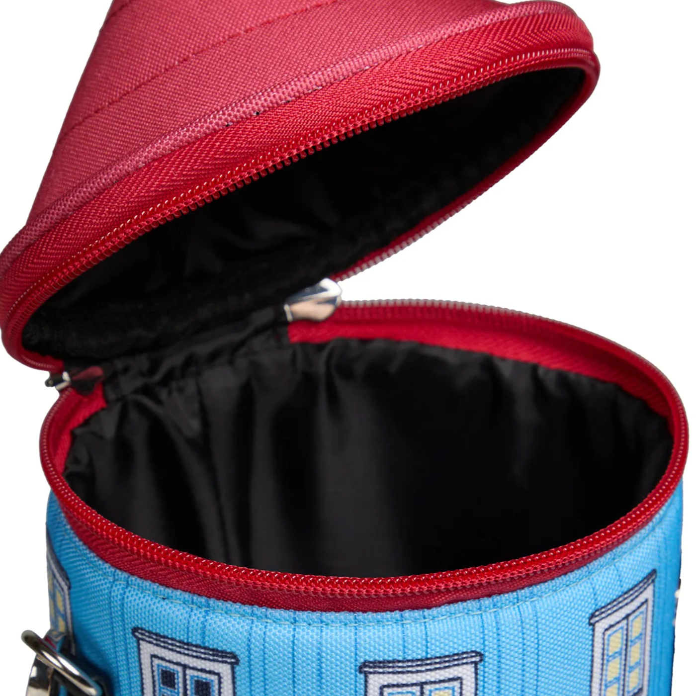 Moomin Shoulder Bag Moominhouse, Blue-Red (10219271192863)