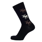 Moose Merino Socks, Black (10186537337119)