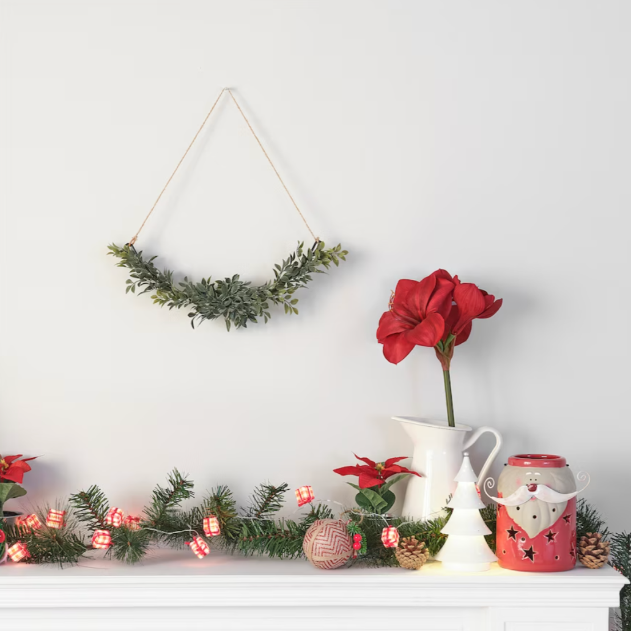 Ikea Vinterfint Artificial Wreath, 33cm (8778714972447)