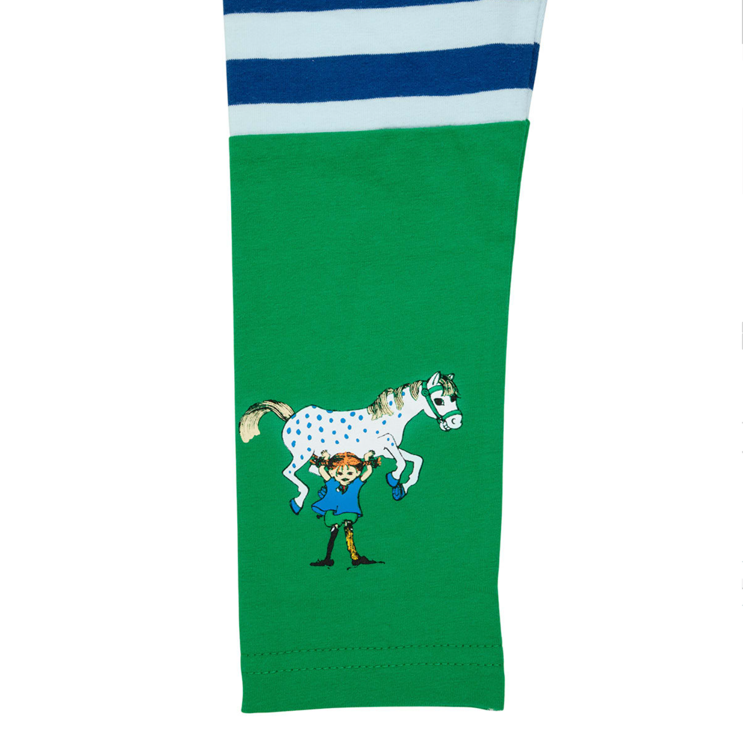 Pippi Longstocking Leggings Strong, Green-Blue (10211932930335)