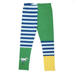 Pippi Longstocking Leggings Strong, Green-Blue (10211932930335)
