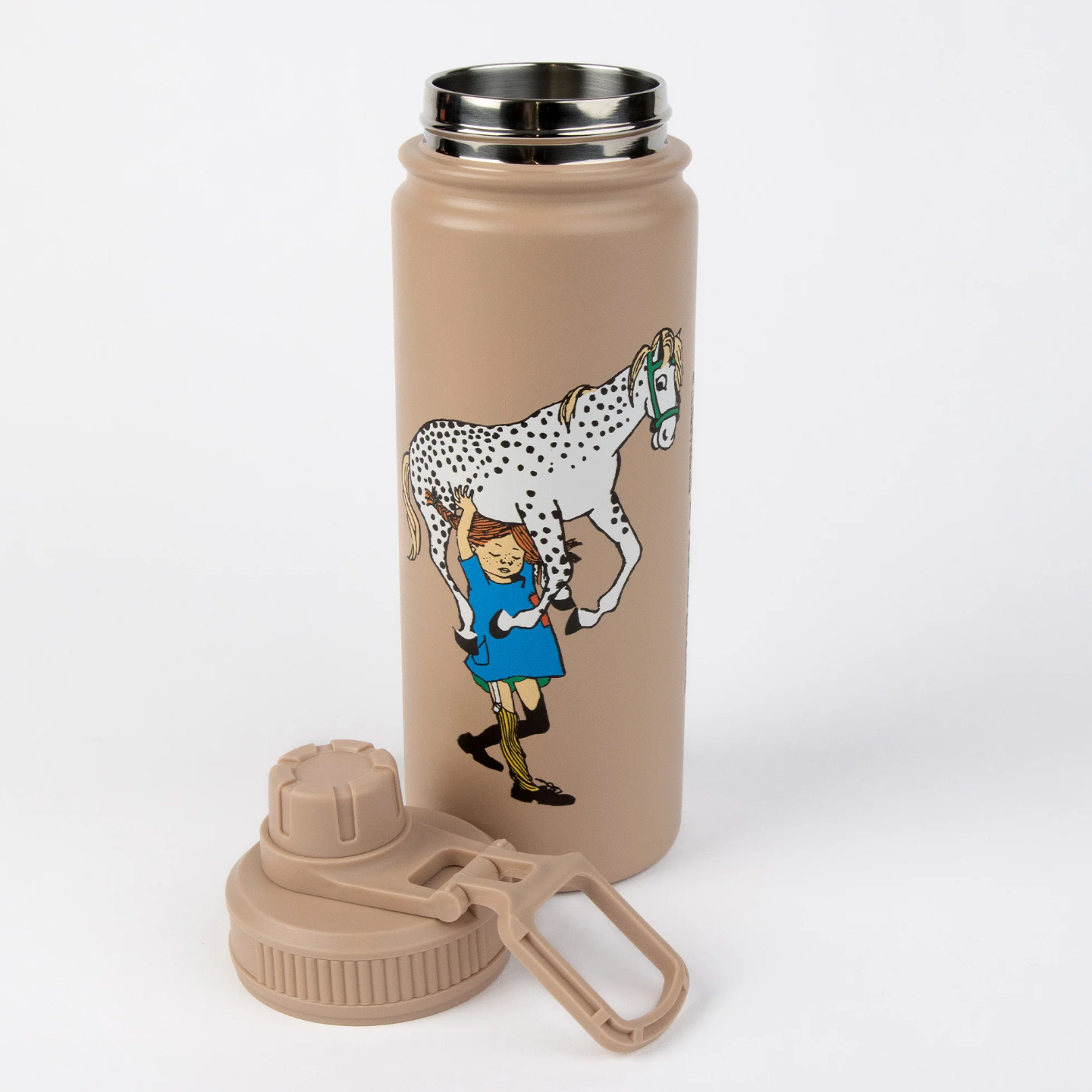 Pippi Longstocking Thermal Everyday Bottle 550ml (10237435412767)