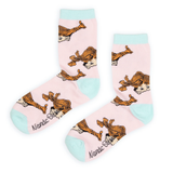 Pippi Longstocking Classic Socks, Pink-Blue (10237442326815)