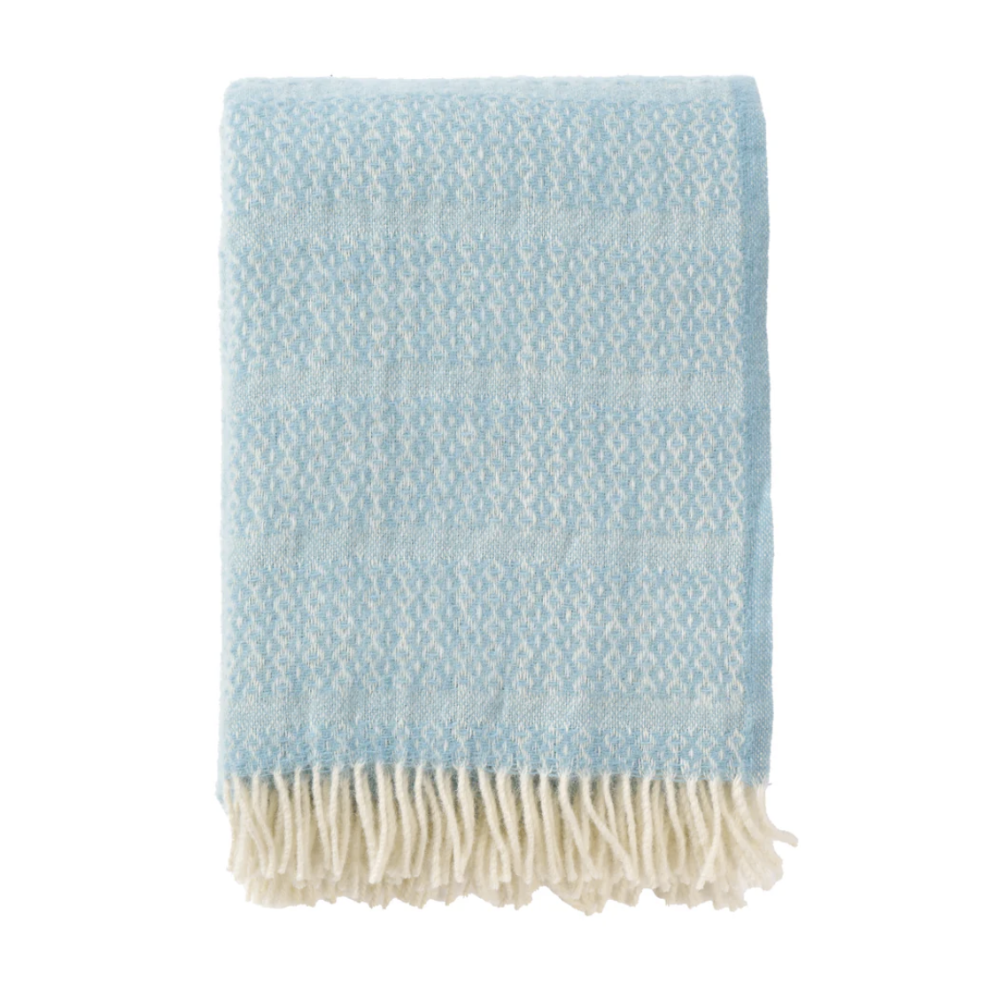 Klippan Porto 100% Wool Throw, Blue (9431927161119)