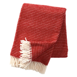 Klippan Ralph 100% Wool Throw, Red (10159102263583)
