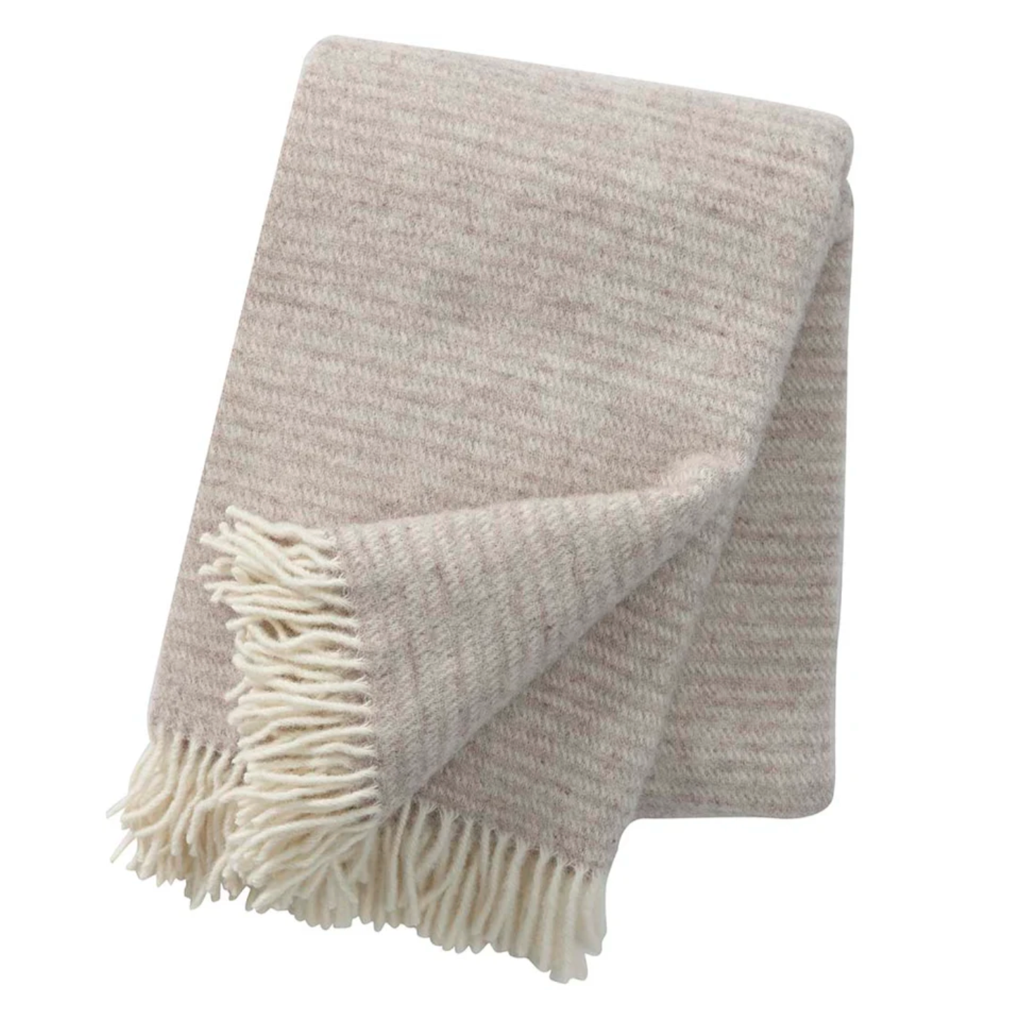 Klippan Ralph 100% Wool Throw, Beige (10159097053471)