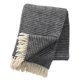 Klippan Ralph 100% Wool Throw, Dark Grey (10159104360735)